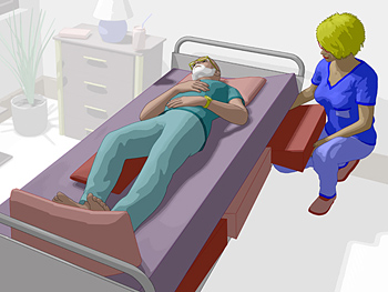 Standard "Lagerung auf der schiefen Ebene"